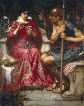 ジェイソンとメディアFRギリシャ人女性ジョン・ウィリアム・ウォーターハウス Oil Paintings